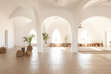 Yoga retreat building in Ibiza island 