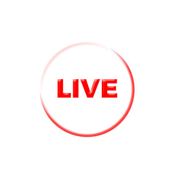 Live streaming symbol Online broadcast icon The concept of live streaming for selling on social media