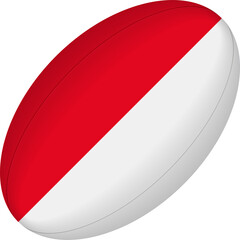 Indonesia rugby ball.