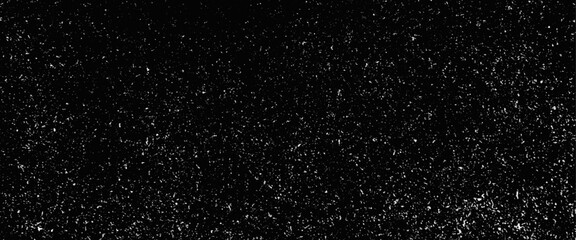 Dust and scratches design, aged photo editor layer, black grunge abstract background, white dust and scratches on a black background. dirt overlay or screen effect use for grunge background vintage.