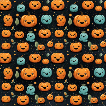 Halloween pattern