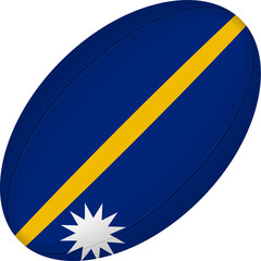Nauru rugby ball.