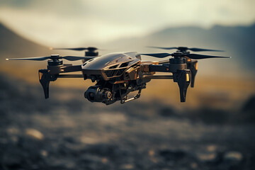 The war drone that inspects the battlefield
