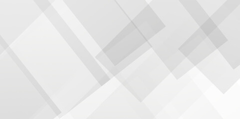 Abstract background with lines. Abstract minimal geometric white and gray light background design. white paper transparent material in triangle technology and square shapes in random geometric pattern