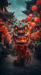 Vertical images to use as mobile phone backgrounds during Chinese New Year.