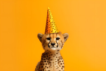 leopard is shown as birthday