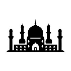 mosque silhouette
