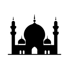 mosque silhouette