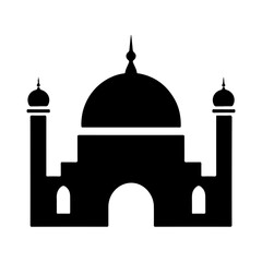 mosque silhouette