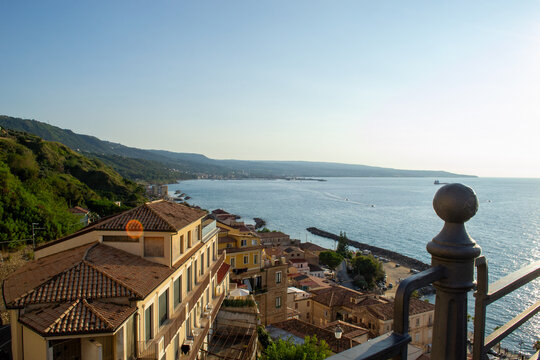 Pizzo - Panorama piazza centrale Pizzo in Calabria
