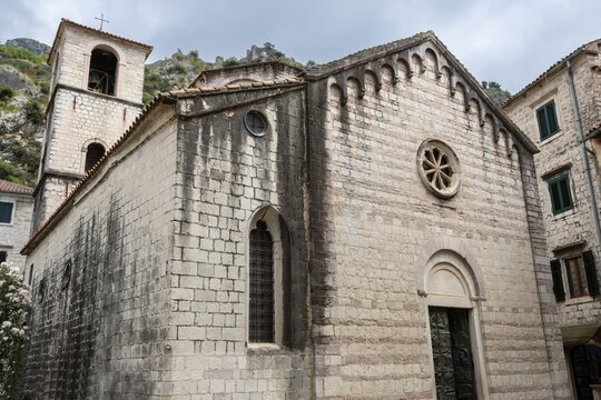 Church of St. Mary Collegiate in the Olt City of Kotor, Montenegro