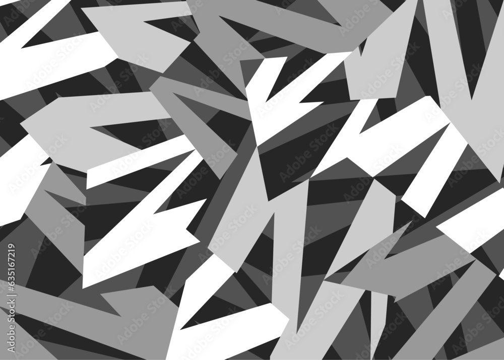 Poster abstract background with overlapping colorful geometric line pattern