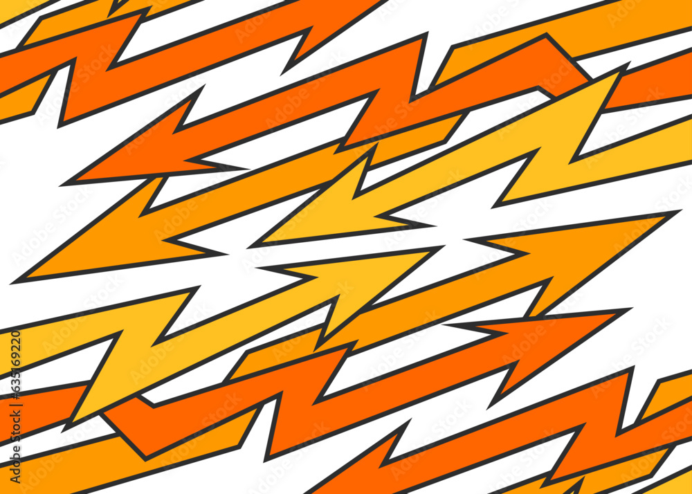 Poster abstract background with seamless arrow pattern. arrow line pattern