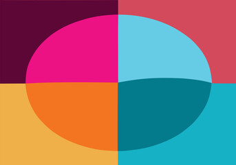 colorful rainbow circle