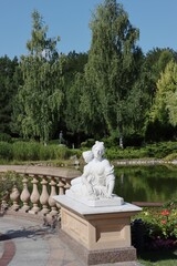 garden, statue, architecture, park, sculpture, monument, tree, travel, art, nature, trees, outdoors, grass, ukraine