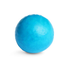 One tasty bubble gum isolated on white