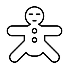 Gingerbread Man icon design