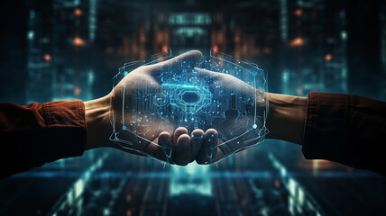 Privacy Policy Information Security Concepts Security Technology Internet Digital Security.By Ai.