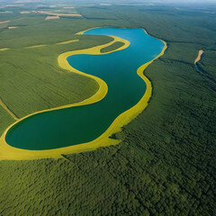 landscape with grass
