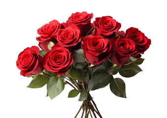A bouquet of roses.