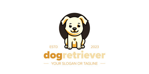 Labrador Retriever Vectors: Elevate Pet Branding for Shops, Houses, and Clinics