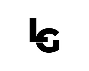 Letters LG Logo Desing Vector 111