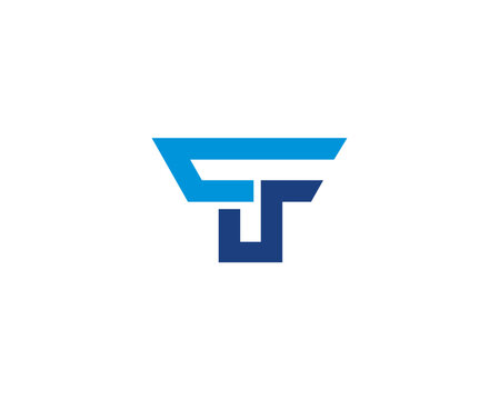 Letters FC or CF Logo Desing Vector 111