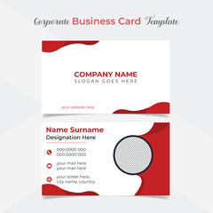 modern and clean creative business card template design