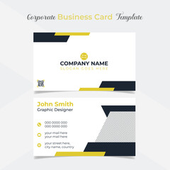 creative and elegant company business card template design