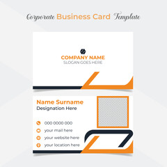 elegant and modern business card template design
