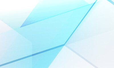 Light blue modern abstract background with geometric shapes. Vector illustration