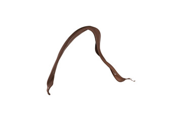 Splash chocolate 3d rendering