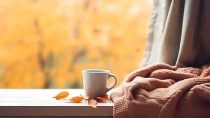 Cozy autumn background