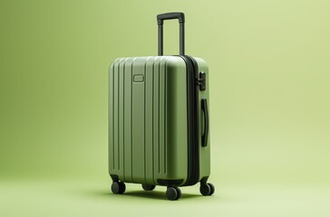 suitcase with handle and wheels