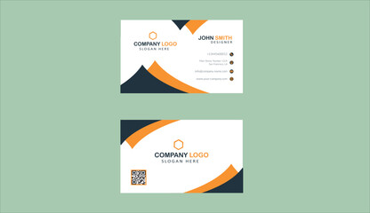 Business card template design visiting card
