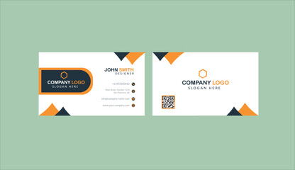 Business card template design visiting card