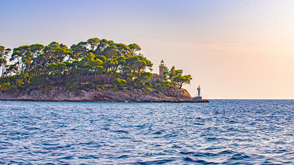 Obraz premium Elafiti Islands in croatia close to Dubrovnik on coastline