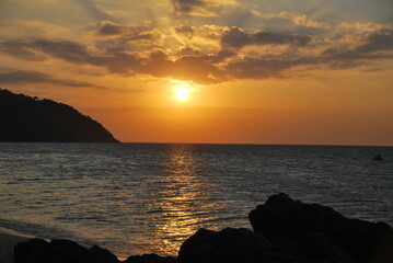 atardecer