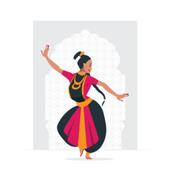 Indian Classical Dancer, Bharatnatyam, Kathakali dancer