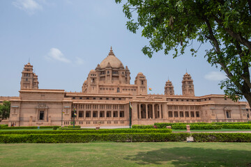 Umaid bhawan palace in Jodhpur, Rajasthan 