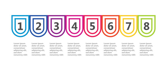 Infographic design templates for business and education can be replaceable. Vector illustration. Process infographic.