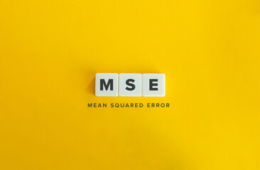 Mean squared error (MSE) Banner.