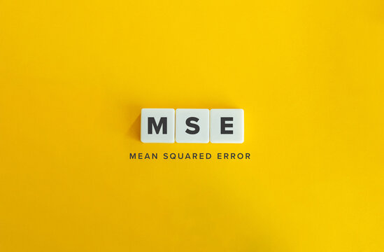 Mean squared error (MSE) Banner.