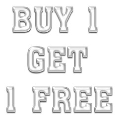 glass text buy 1 get 1 free. png transparent. glass, text promotion 