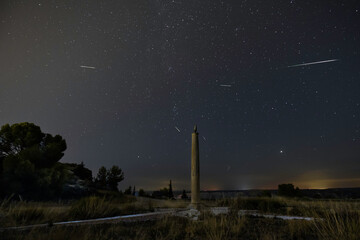 Perseidas 2023, lluvia de estrellas.