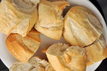 pães deliciosos e crocantes 