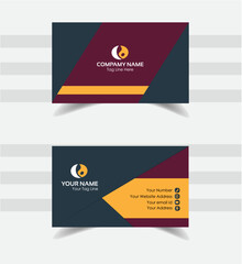 Illustrator Modern Corporate Business Card Template