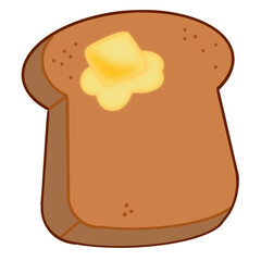 illustration of a bread
