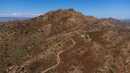 Aerial View of Oakbrook Park, Thousand Oaks, Ventura County