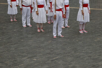 Basque dance festival in Bilbao